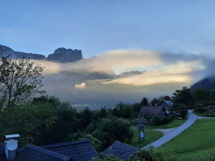 S'Rastl Direkt Mit Bergpanorama Lägenhet Grundlsee Exteriör bild