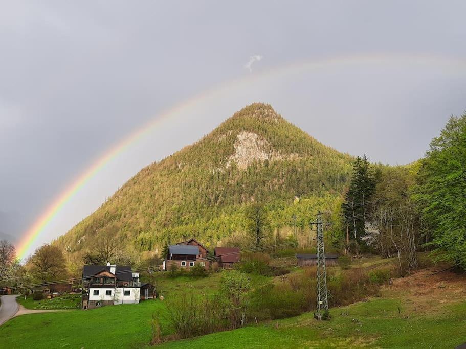 S'Rastl Direkt Mit Bergpanorama Lägenhet Grundlsee Exteriör bild