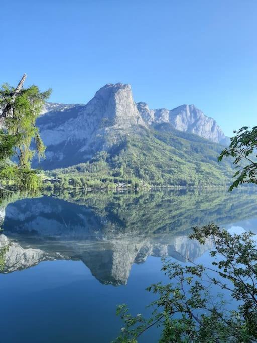 S'Rastl Direkt Mit Bergpanorama Lägenhet Grundlsee Exteriör bild