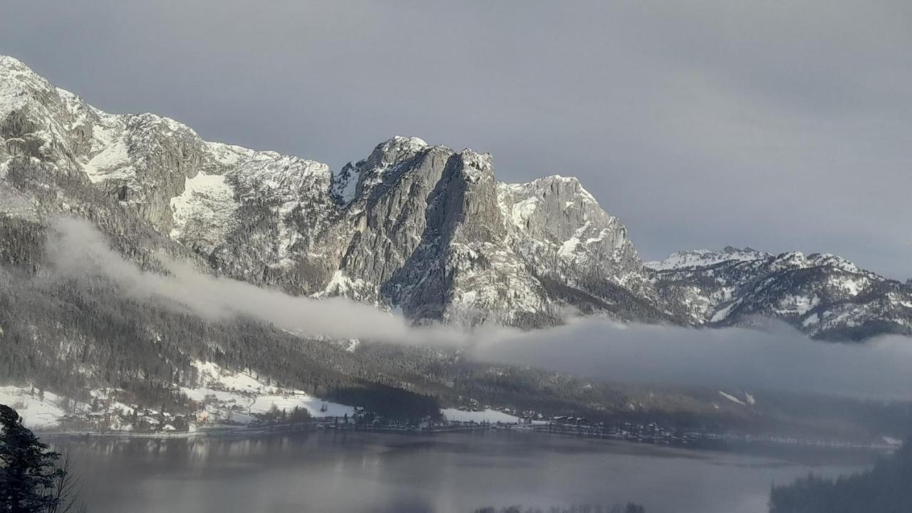 S'Rastl Direkt Mit Bergpanorama Lägenhet Grundlsee Exteriör bild