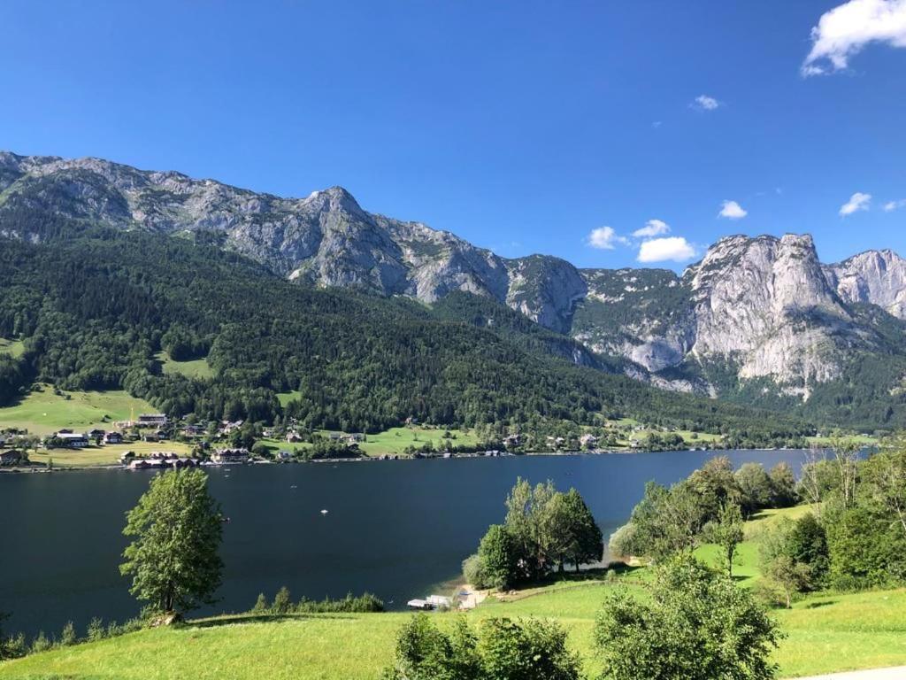 S'Rastl Direkt Mit Bergpanorama Lägenhet Grundlsee Exteriör bild