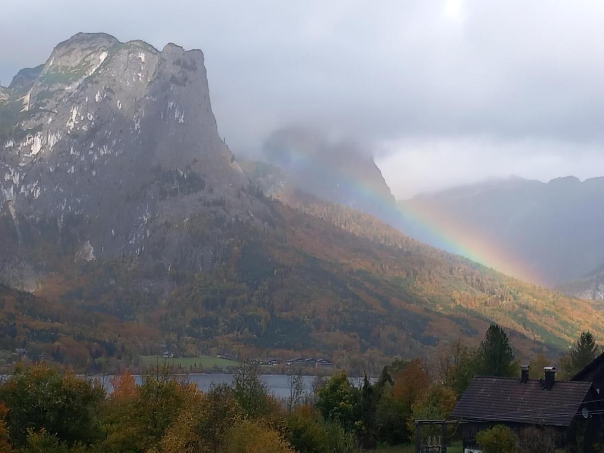 S'Rastl Direkt Mit Bergpanorama Lägenhet Grundlsee Exteriör bild