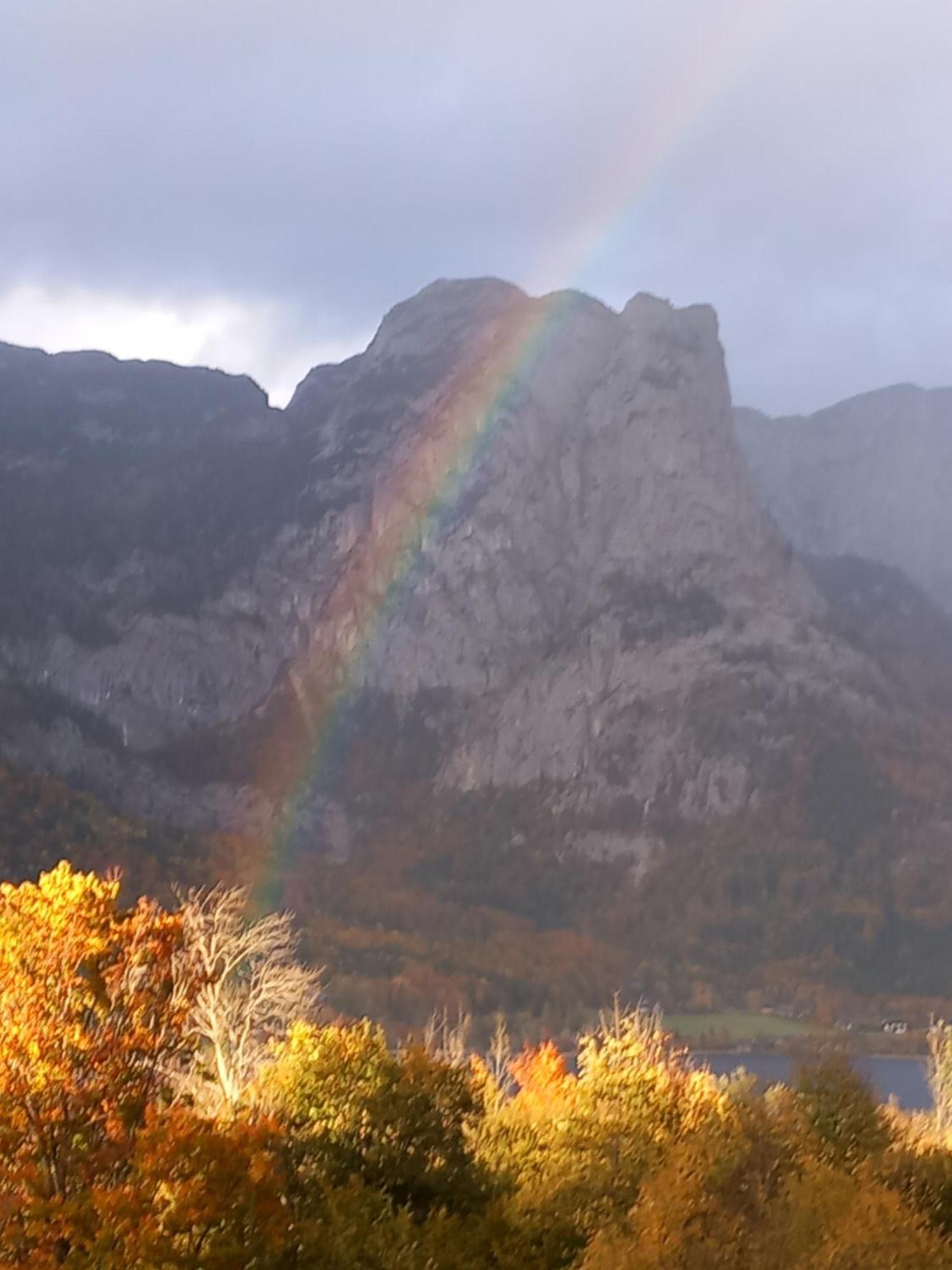 S'Rastl Direkt Mit Bergpanorama Lägenhet Grundlsee Exteriör bild