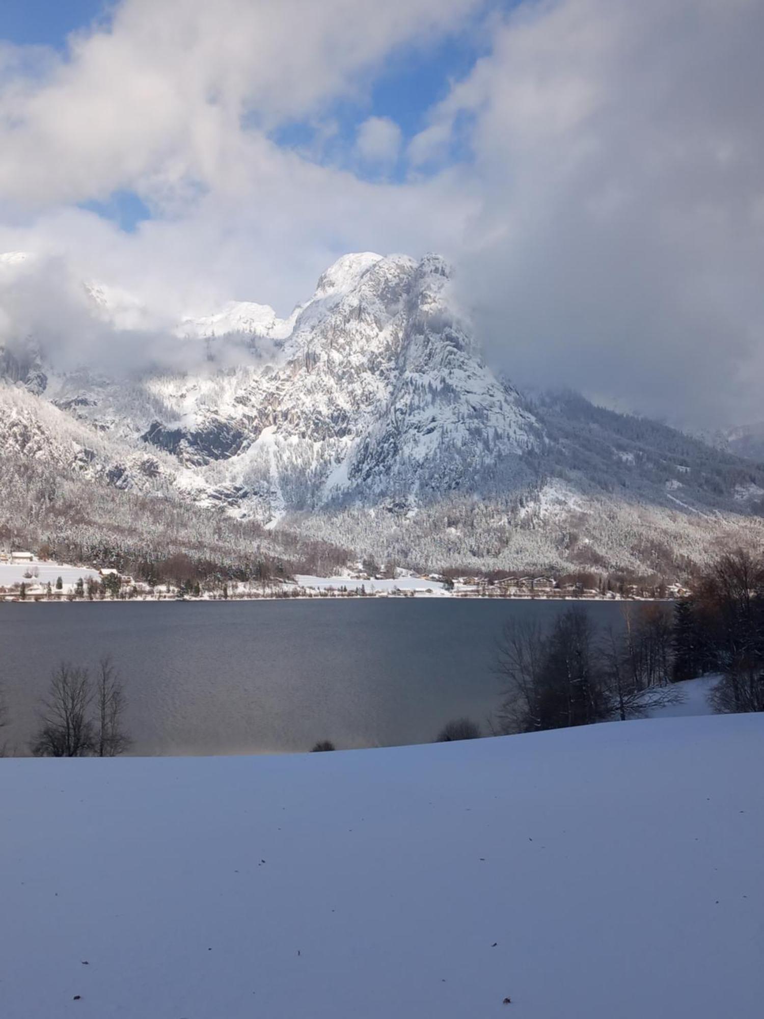 S'Rastl Direkt Mit Bergpanorama Lägenhet Grundlsee Exteriör bild